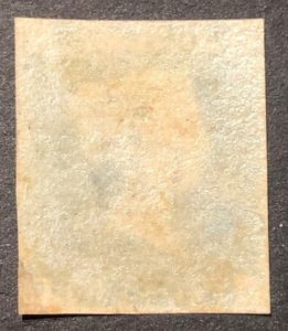 QV sg14 2d blue (I-B) plate 3 – fine mint example
