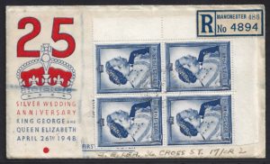 KGVI 1948 Silver Wedding First Day Cover