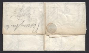 QV sg141 2½d rosy mauve (H-B) plate 3 on 1876 cover to Nova Scotia 