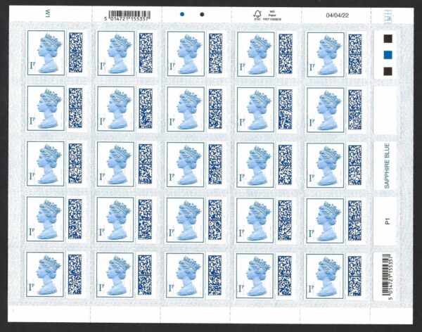 100 x 1p