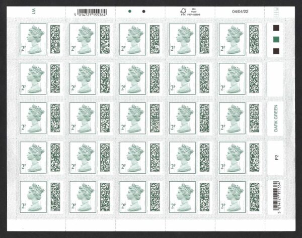100 x 2p
