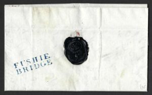 1830 correspondence to 13th Lord John Borthwick of Crookston