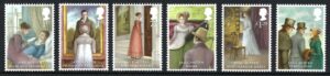 QEII 2013 Jane Austen – unmounted mint