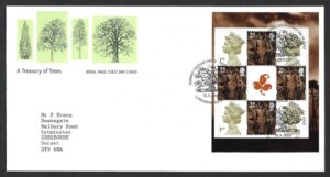 2000 DX26 booklet pane SG W83al First Day Cover