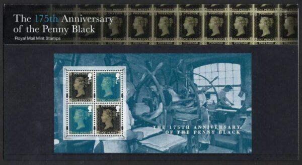 2015 175th Anniversary of the Penny Black Presentation Pack