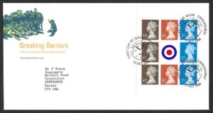 1998 DX21 booklet pane SG Y1676al First Day Cover