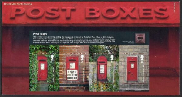 2009 Post Boxes Presentation Pack