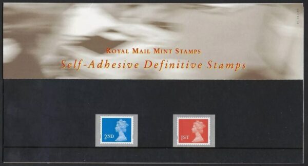 1997 Self-adhesive definitives Presentation Pack