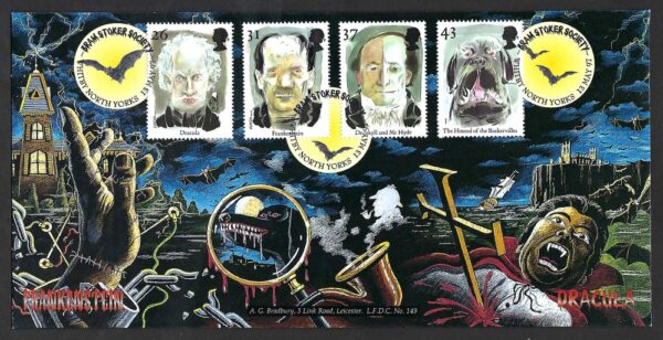 1997 Tales of Terror limited edition Bradbury First Day Cover
