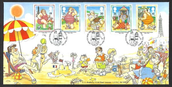 1994 Picture Postcards limited edition Bradbury First Day Cover