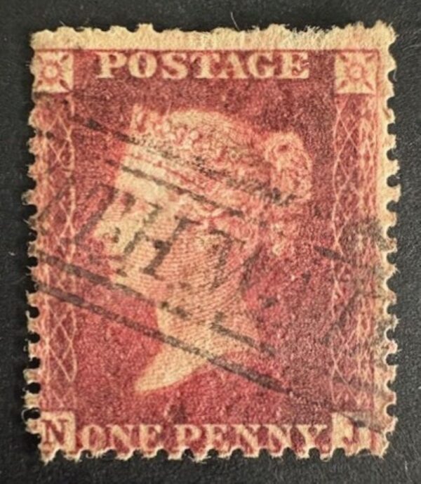 QV 1d red tied with fine Type VII LIETH WALK handstamp