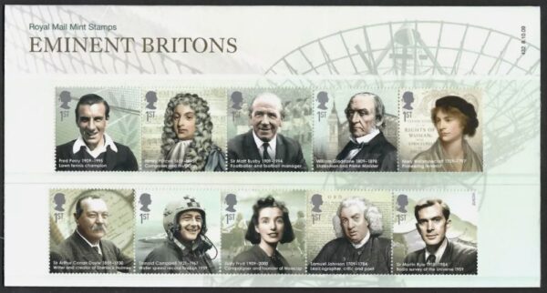 2009 Eminent Britons Presentation Pack