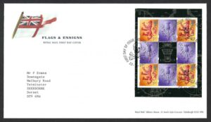 2001 DX27 booklet pane SG S95l First Day Cover