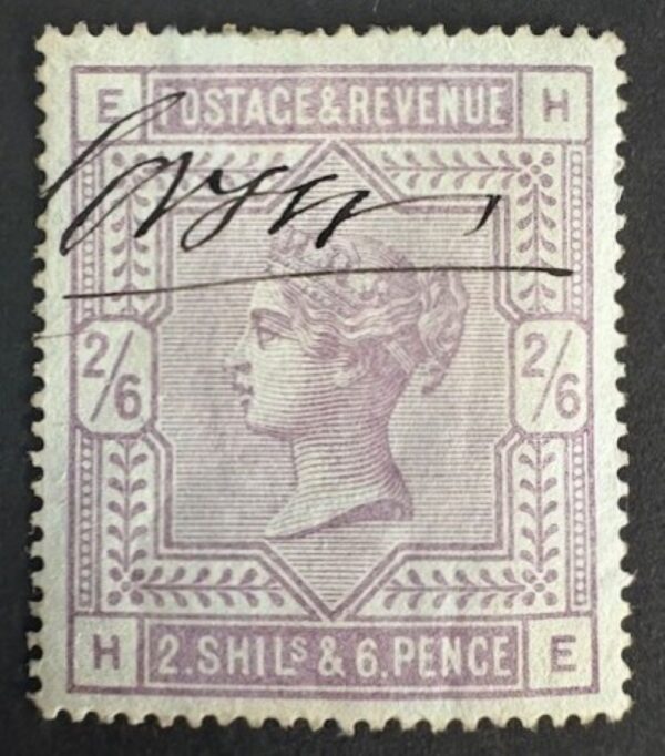 QV sg178 2s6d lilac (H-E) fiscally used